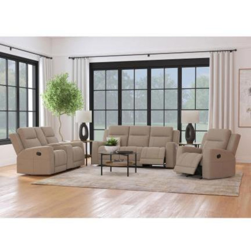 Canapé inclinable Mid-Century, 1, taupe
