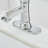 Single-Hole Single-handle Bathroom Faucet with Drain Assembly-63596481