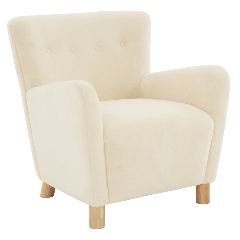 Winta Upholstered Armchair, Ivory
