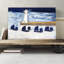 Four Luggars and a Lighthouse by - Wrapped Canvas-19063389