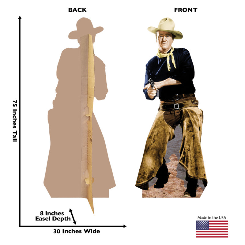 Hollywood's Wild West 75 in. Other Movie & TV Characters Cardboard Standup