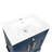 27.8" White Ceramic Basin, Only Ceramic Sink, Without Cabinet