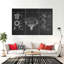 Ensemble de 3 pièces de basketball sur toile-1175013695