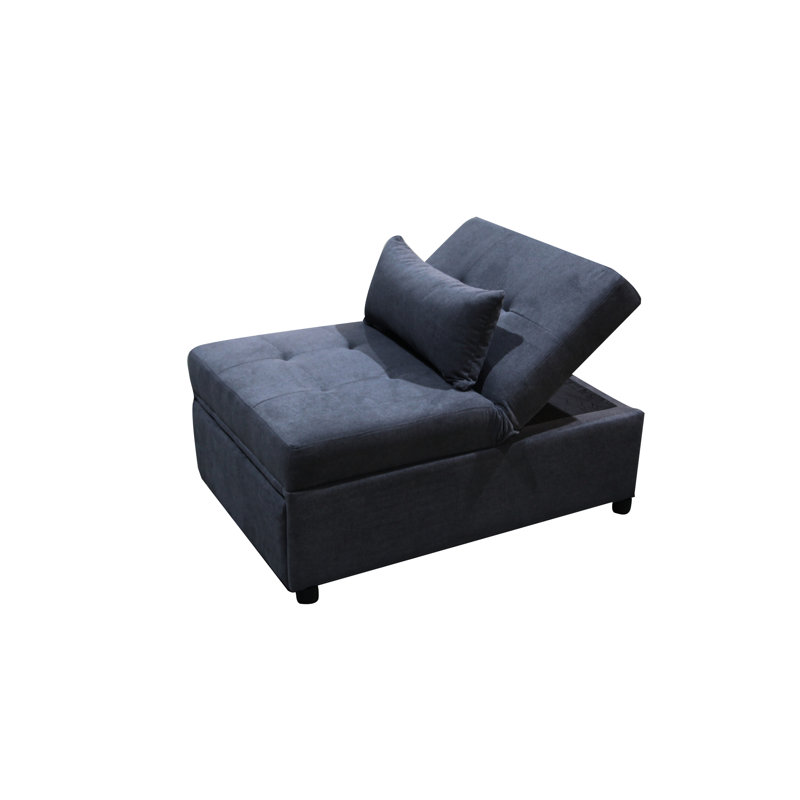Lit pliant gris foncé - multifonctionnel pour n'importe quelle scène. Facile à utiliser et à utiliser. Ergonomique, stable et fiable. Utilisé comme table à thé, fauteuil, lit simple. Matériaux appliqués. 264 lb