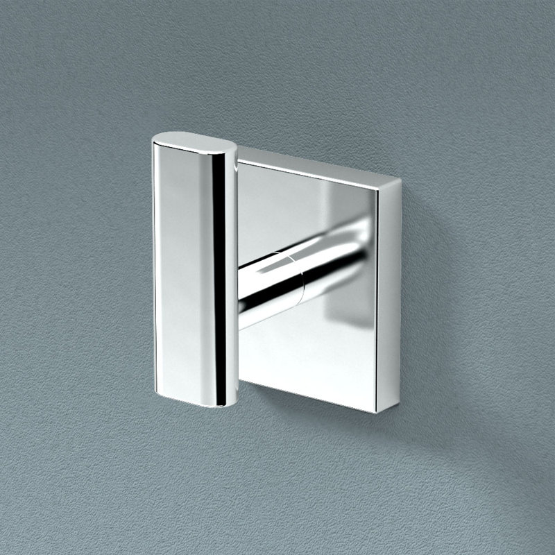 Elevate Wall Mounted Robe Hook, Chrome