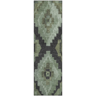Premium Machine Washable Farolt AMF1894 Aztec Rug