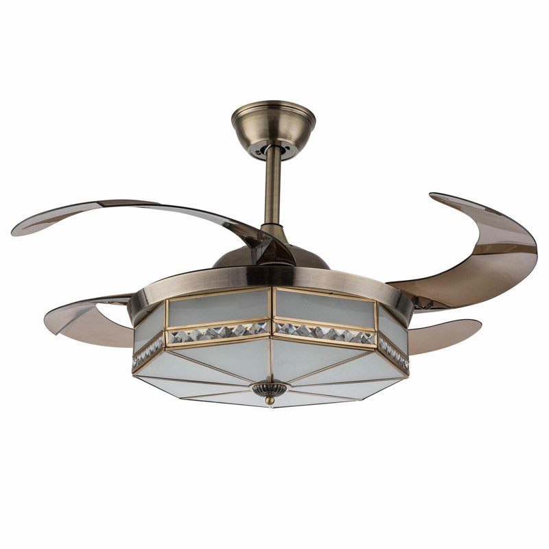 Altamont 42Inch 4 Blades LED Ceiling Fan with Remote Control