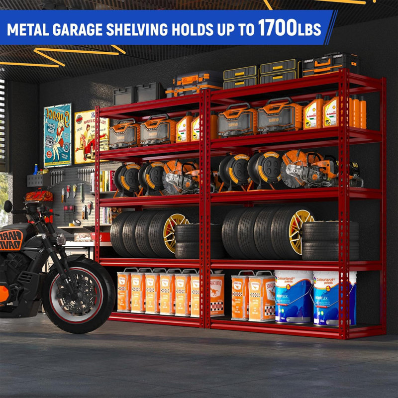 Odlo 32'' W Metal Shelving Unit