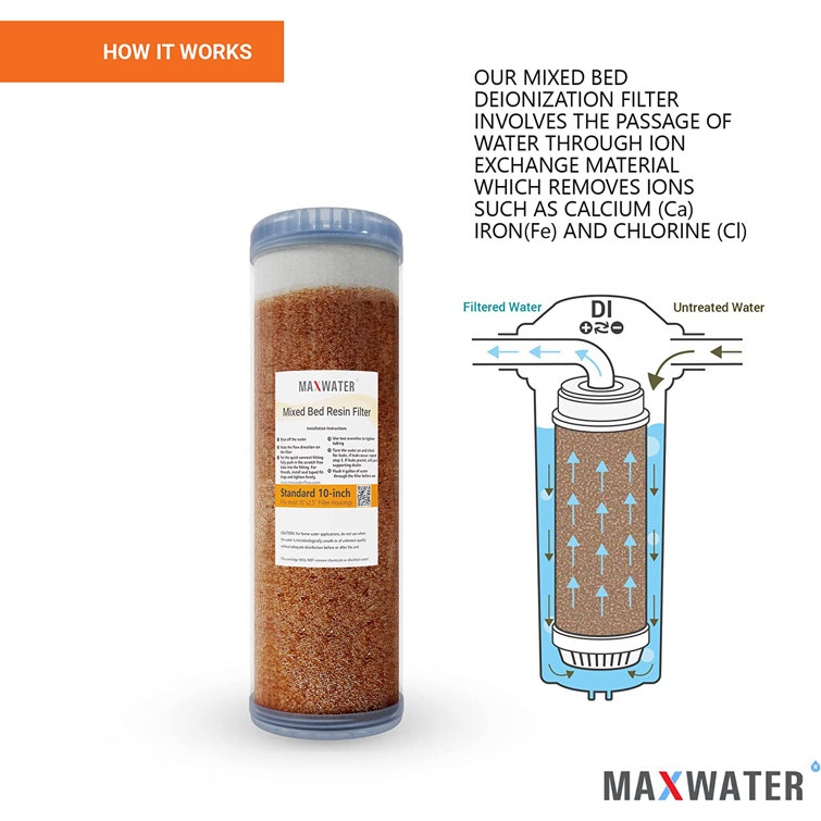 Big Blue Lot De 8 Filtres à Eau Pour Toute La Maison GAC Carbone