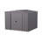 Classic Steel Storage Shed, 8X8, Charcoal-55865215-119311400