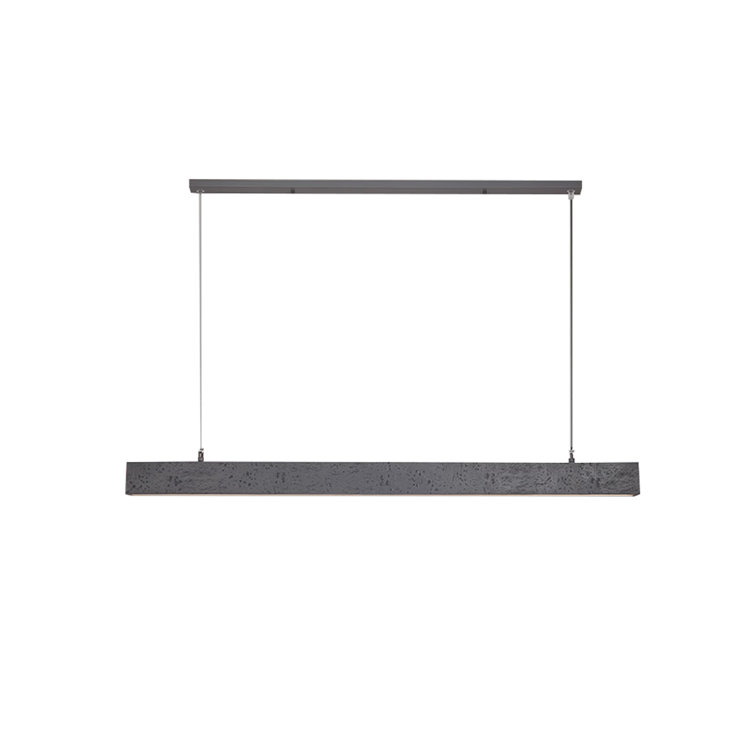 1-Light Shaded LED Chandelier