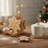 Bamboo Coaster Set 4 Piece Snowflake