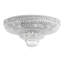 Petit Crystal Deluxe 21 Light 30.5in x 15.5in Flush Mount in Polished Gold with Clear Radiance Crystals-2137880372-2137880374