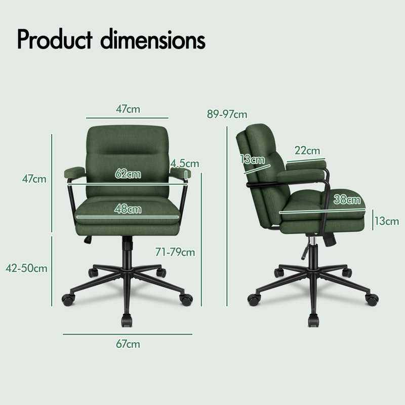 Office Chair, Green