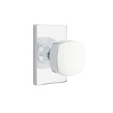 Double Dummy Freestone Knob with Modern Rectangular Rose