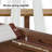 Antione Acacia Solid Wood Platform Bed, Bed Frame with Headboard, Farmhouse Bed Frame Style-91742392-91742389