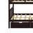 Full Over Full Bunk Bed With Drawers And Ladder-2043193388