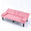 Lit rose de 67 pouces avec porte-gobelet et tissu pour utilisation durable 67, 2