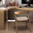 Burlywood Rectangular Solid Wood desks-111032617-111032615