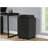 File Cabinet, Rolling Mobile, Storage Drawers, Printer Stand, Office, Work, Black Laminate, Contemporary, Modern