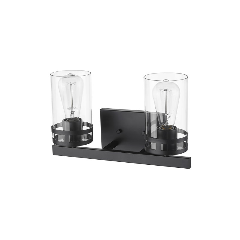 Lunden 2 - Light Bathroom Vanity Light with Clear Glass