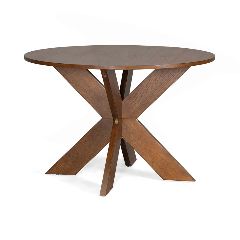 Round Dining Table Modern Farmhouse Kitchen Table