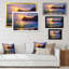 Morning Sunlight On The Sea Waves VII - Décoration murale nautique et côtière en toile-1598617061-1598617057