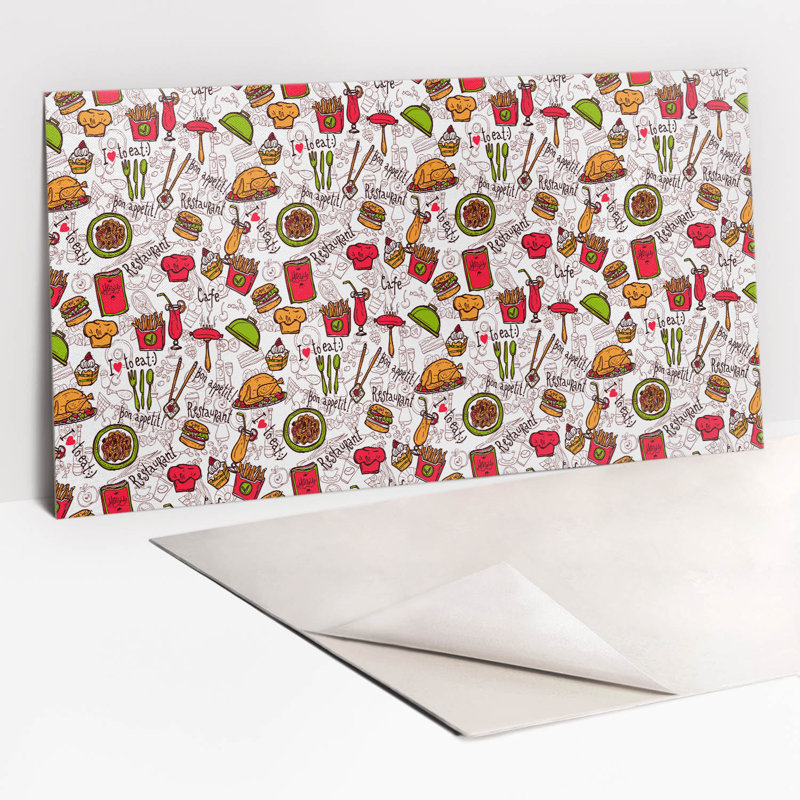 Calgary 50cm x 100cm PVC Field Tile in Red