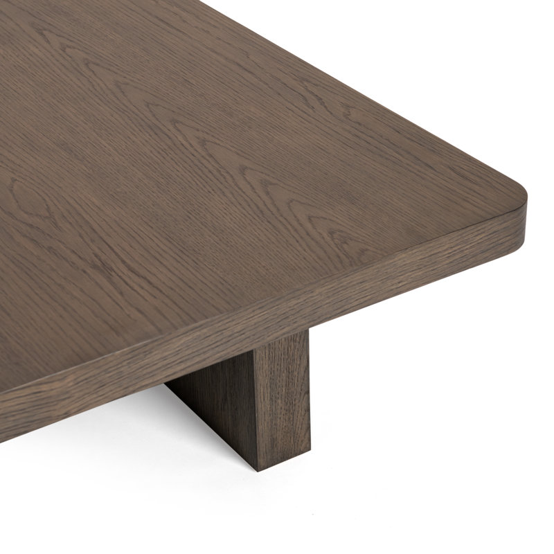 Melina 2-Piece Wood Coffee Table, Havana Brown