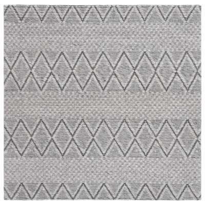 Marbella Hand Woven Wool And Cotton With Latex Geometric Rug