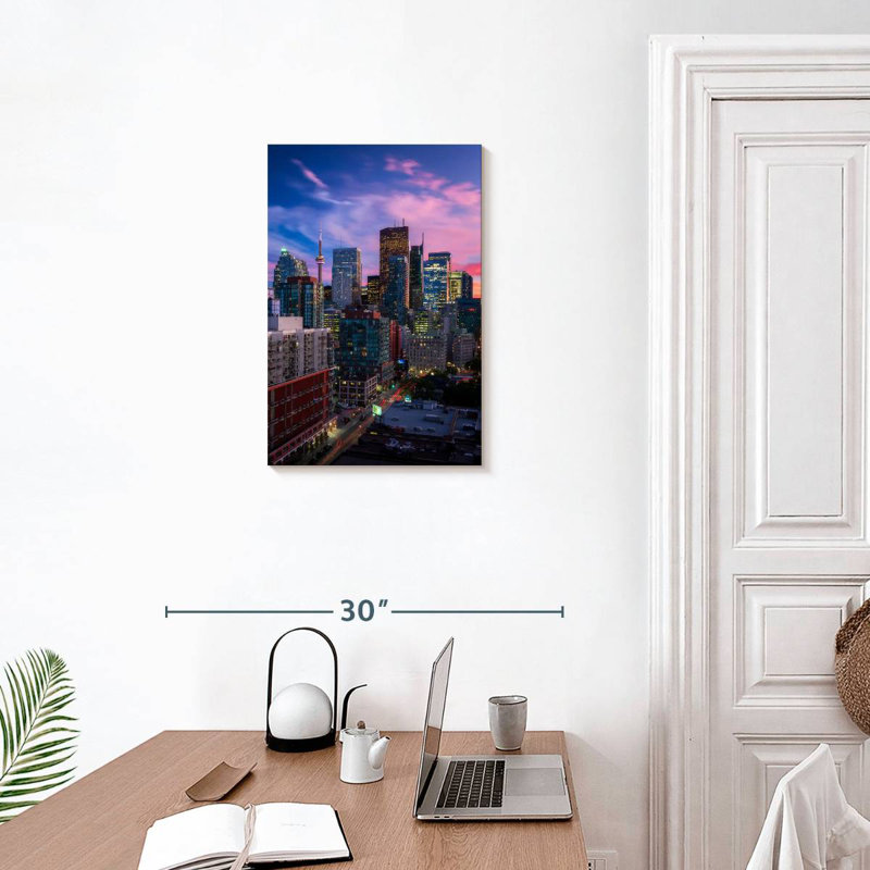 Sireci Toronto Twilight Sky, 24" H x 16" W