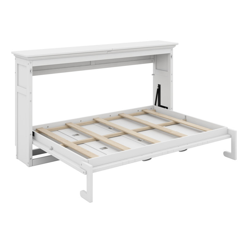 Structure horizontale horizontale, lit escamotable ferme en bois massif
