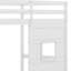 Hanzelin Twin Size Loft Bed with Storage Staircase and Window-1047624165