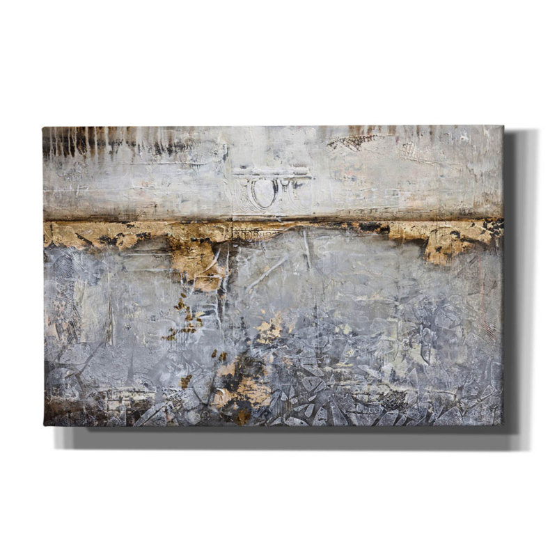 Reproduction sur toile, "Of d'autres temps" par Karen Hale, H 26 po x l 40 po x P 1,5 po