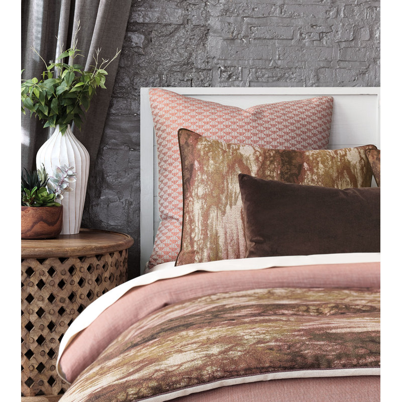 Fossil Abstract Bed Runner, Queen