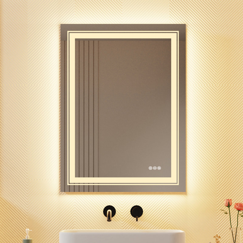 Kaamini Rectangle Wall Mirror, 28" x 20"