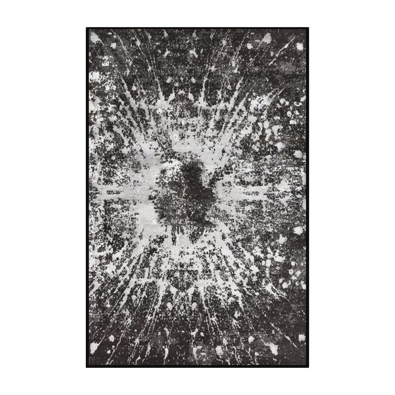 Tapis marocain tissé à la machine, Rectangle 5 pi x 7 pi