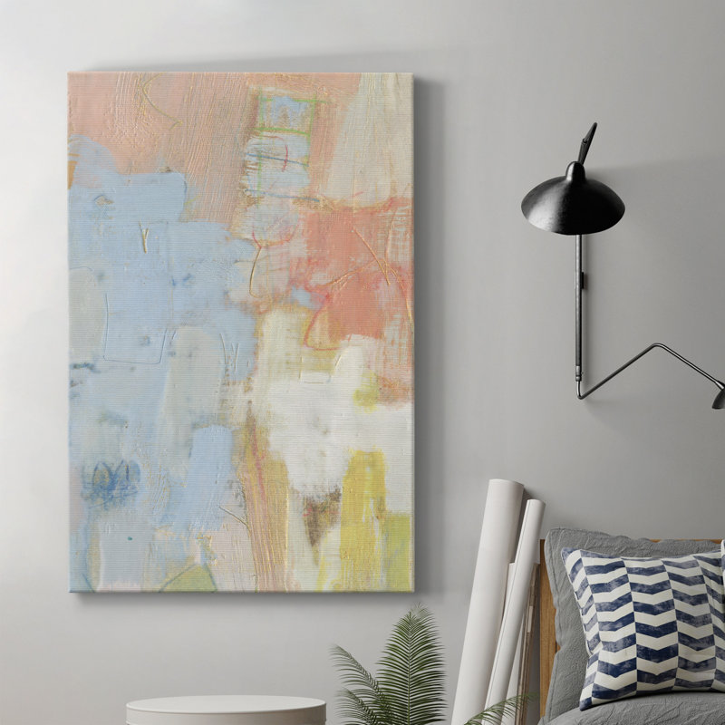 Cully I - peinture sur toile tendue, H 60 po x l 40 po x P 1 po