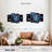 " Space T Rex " 4 Piece Art Set-646964204