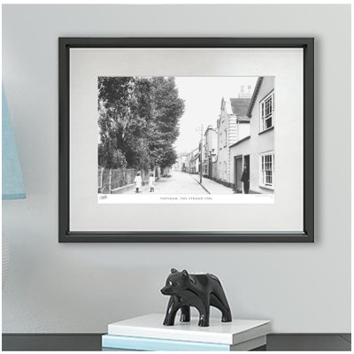 Topsham, The Strand 1906 by Francis Frith - Single Picture Frame Print