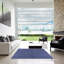 Tapis oriental bleu marine Lukasik-838567894