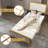 Dunkin Upholstered Metal Platform Bed-2144069455