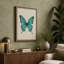 Symmetrical Butterfly Study Botanical - Wrapped Canvas-1546067251-1546067250