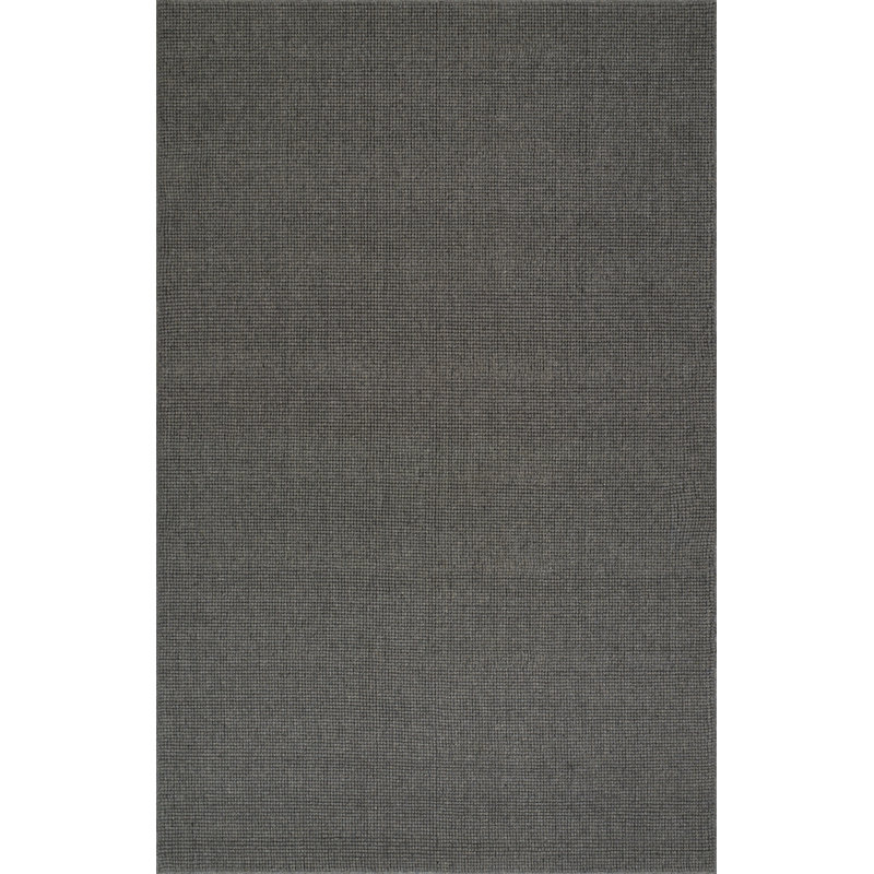 Tapis cendré en laine Acevevo, Rectangle 2 pi x 3 pi