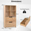 130cm H x 70cm W Standard Bookcase