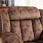 Ensemble 2 pièces de salon inclinable manuel en microfibre moderne-451339626-451339627