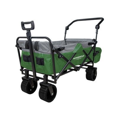 S3 Push & Pull Folding Utility Wagon With Brakes
