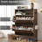 Shoe Storage Cabinet with 2 Flip Drawers,Automatic Deodorization Function, Freestanding Shoes Organizer Cabinet-1415638649