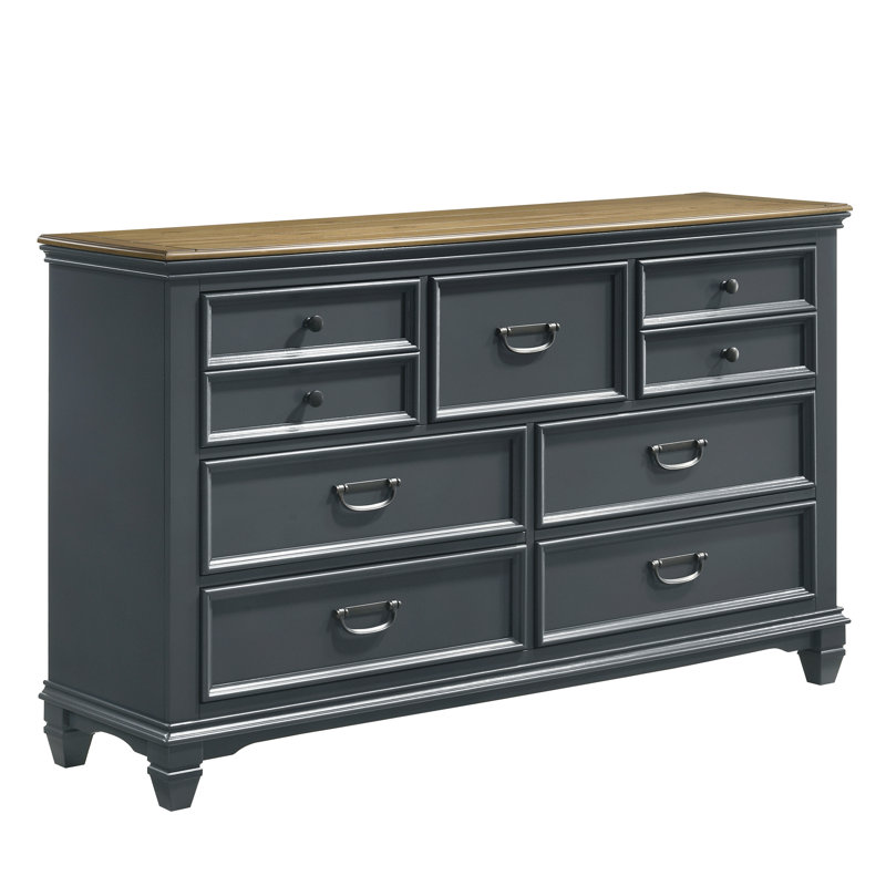 Commode 7 tiroirs Semaj Semaj, Bleu