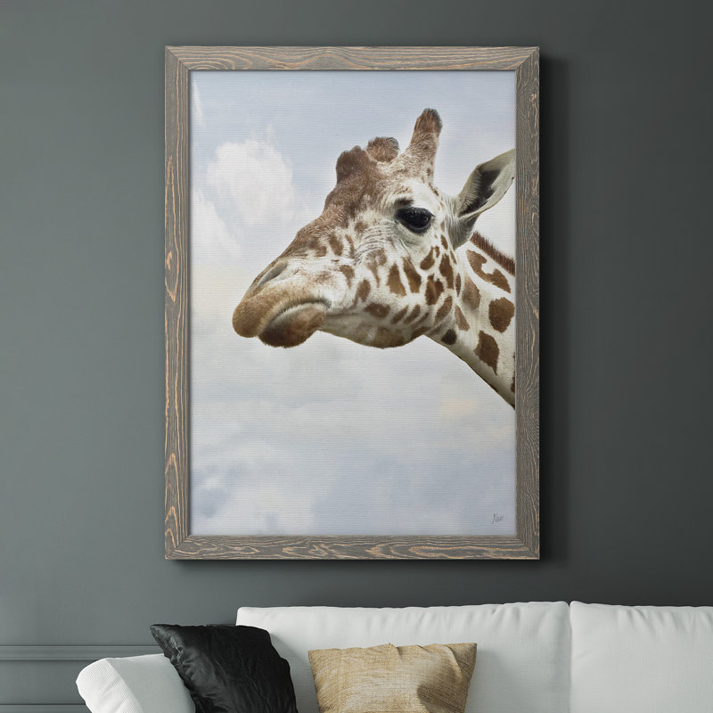 Grumpy - cadre photo, impression sur toile, Encadré gris, H 44 po x l 31 po x P 1 po